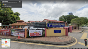 Main entrance of SMKPT